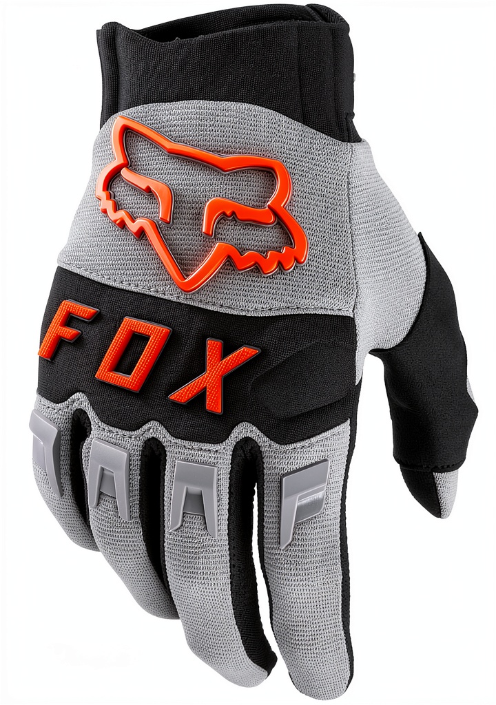 Fox Racing utility glove being worn on a UTV handlebar during a muddy trail ride