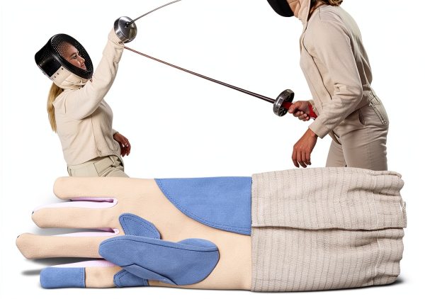 Left Hand Fencing Glove FUZHUI Knitted Non Slip-3
