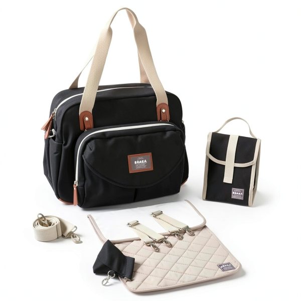 Adjustable Changing Bag LuxeBaby Navy Large-2