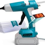 Cordless Hot Glue Gun HHieratic 20V Plastic Design-0