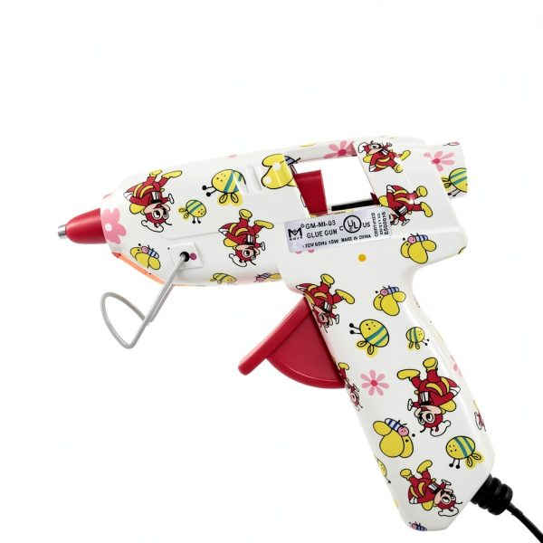 GENGHIS Mini Hot Glue Gun Yellow 15W Craft Tool-5
