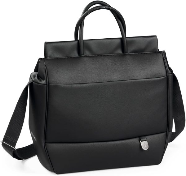 Peg Perego Baby Diaper Bag Black Shine-0