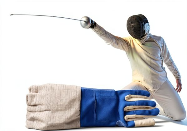 Left Hand Fencing Glove FUZHUI Knitted Non Slip-1