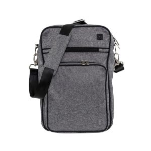 Gray Matter Messenger Bag for Unisex Baby-0