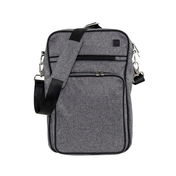 Gray Matter Messenger Bag for Unisex Baby-0