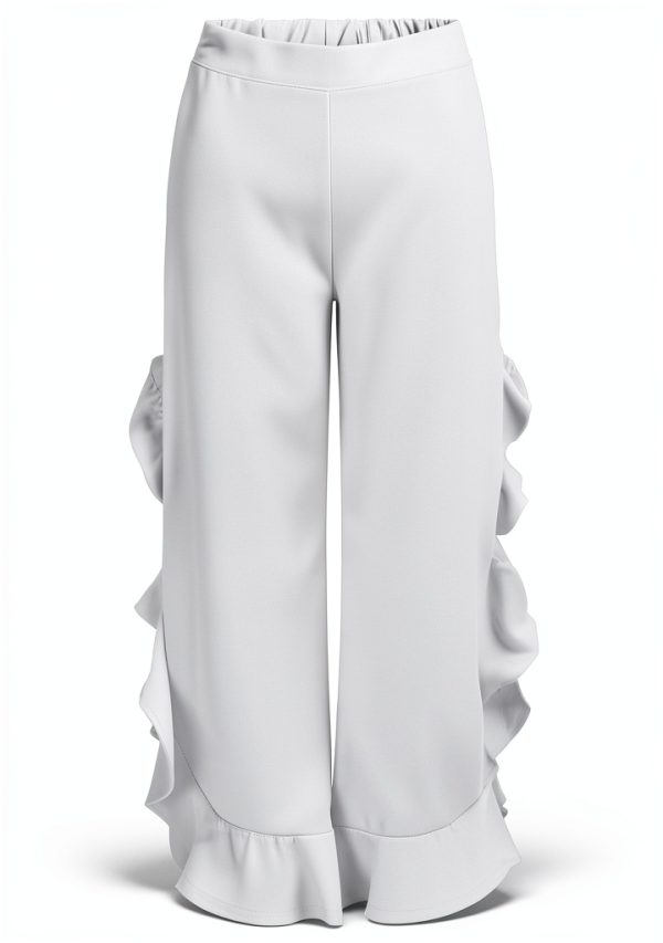Women's Cargo Pants DAZLOR Stretch Cotton Leg-2