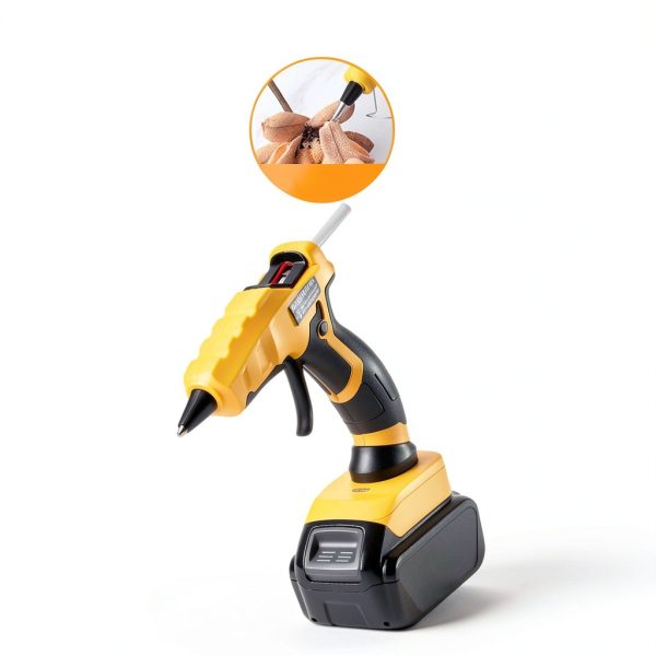 RexLeLXB Cordless Hot Glue Gun 18V Battery Powered-1