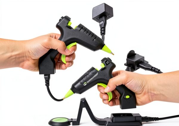 Surebonder Trigger Fed Mini Hot Melt Glue Gun Black-3