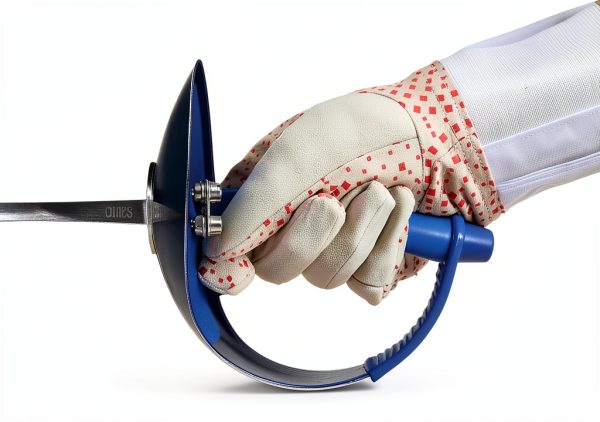 Fencing Gloves ThreeWOT Protection Leather Design-1