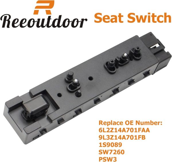 Reeoutdoor Power Seat Switch Front Driver Black-2