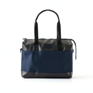 Premium Black Polyester Diaper Changing Messenger Bag-0