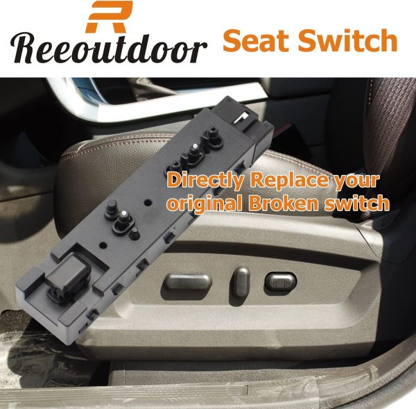 Reeoutdoor Power Seat Switch Front Driver Black-3