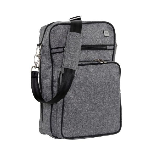 Gray Matter Messenger Bag for Unisex Baby-1