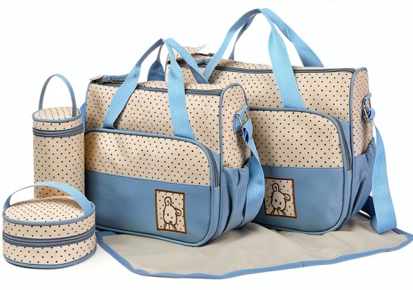 Wedhapy Baby Diaper Bag Water-Resistant Polyester-2