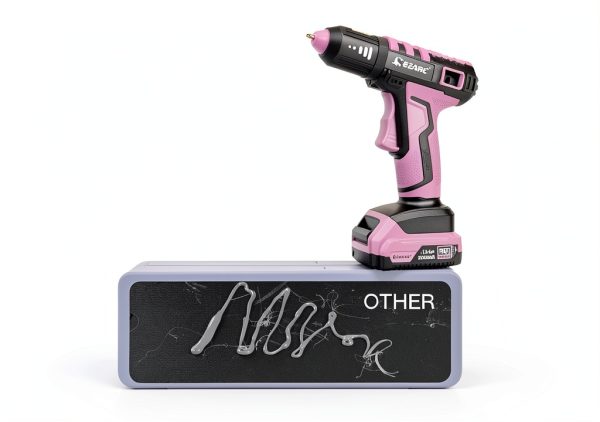 EZARC 12V Glue Gun Pink Trigger-2