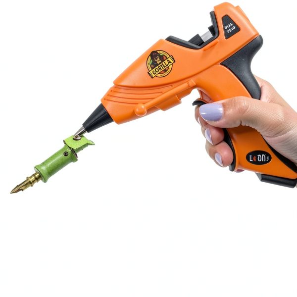 Gorilla Mini Hot Glue Gun for Wood Plastic Metal-4