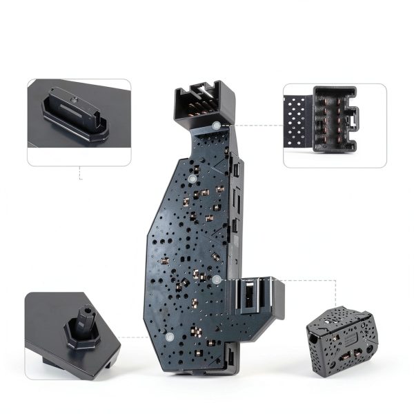 Driver Side Power Seat Switch Aumtoni Manual Black-3