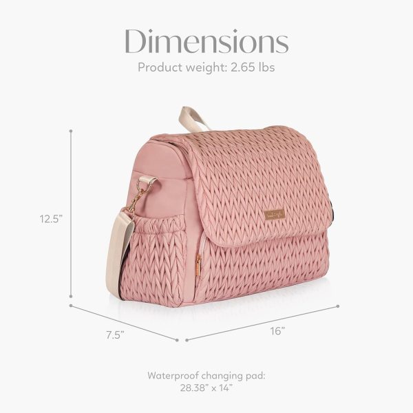 Dream On Me Convertible Diaper Bag-2