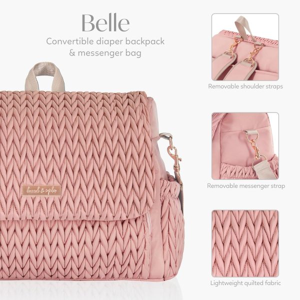 Dream On Me Convertible Diaper Bag-4