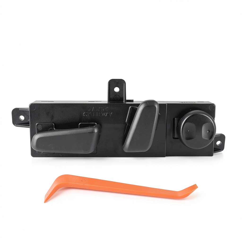 Installing Quealzara power seat switch in a Hyundai Sonata console