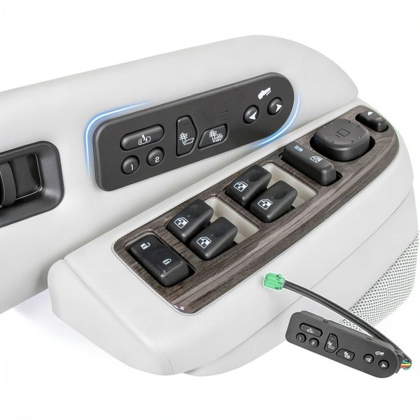 TOP-MAX Heated Seat Switch Black PlugIn Design-5