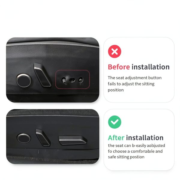 Betherioa Seat Button ABS for Tesla Model 3-1