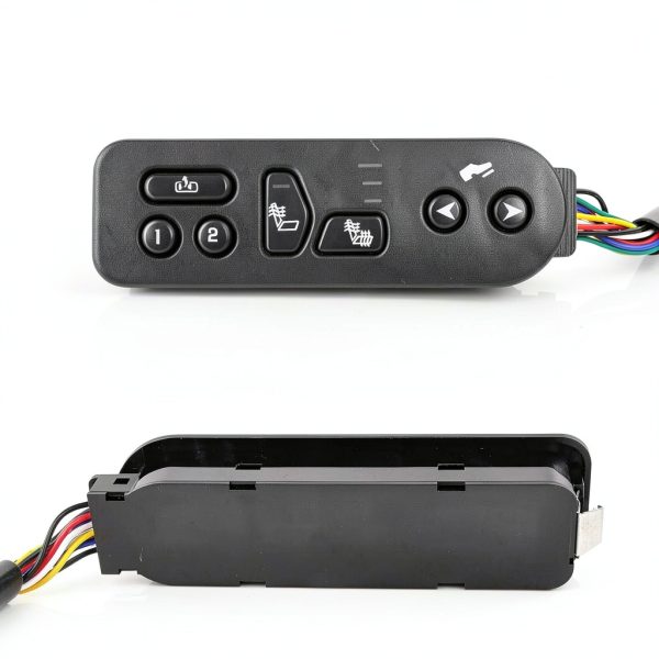 TOP-MAX Heated Seat Switch Black PlugIn Design-6