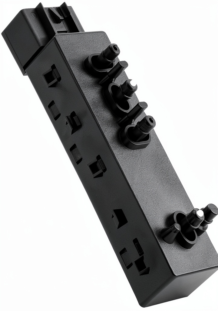 Passenger side power seat switch installed in a Chevrolet Silverado