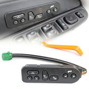 TOP-MAX Heated Seat Switch Black PlugIn Design-0