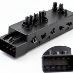 Citumo Front Right Passenger 8‑Way Power Seat Control Switch Black-0