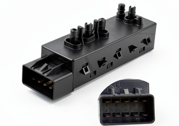 Citumo Front Right Passenger 8‑Way Power Seat Control Switch Black-0