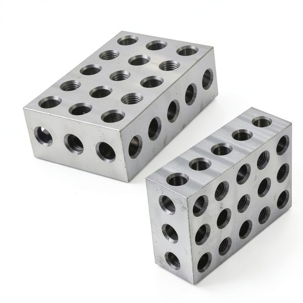 Raseparter Tool Steel Gage Block Set 2x4x6 Inches 23 Holes-5