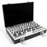 Gauge Block Set WEN 10481 81 Steel Blocks with Carrying Case-0