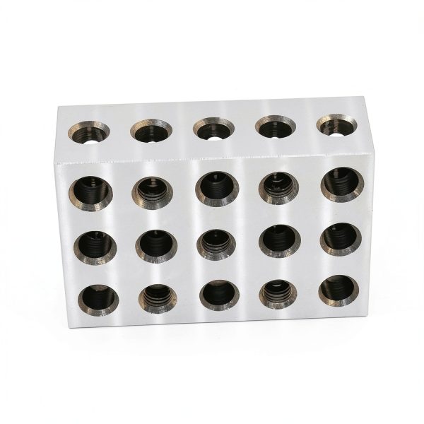 Raseparter Tool Steel Gage Block Set 2x4x6 Inches 23 Holes-2