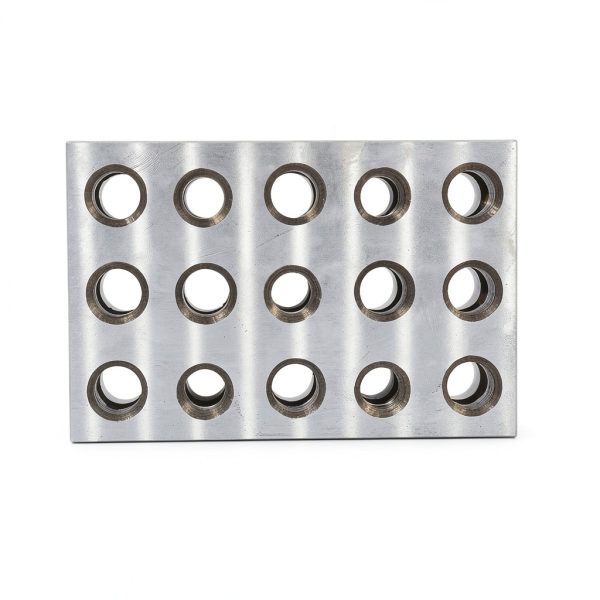 Raseparter Tool Steel Gage Block Set 2x4x6 Inches 23 Holes-3
