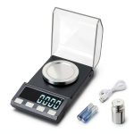 KUBEI Milligram Scale 100g with Calibration Weight USB Rechargeable-0