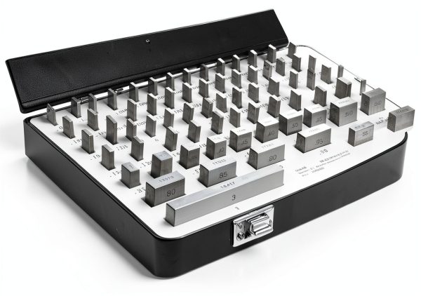 Gauge Block Set WEN 10481 81 Steel Blocks with Carrying Case-1