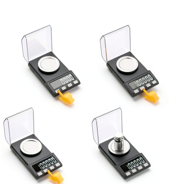 KUBEI Milligram Scale 100g with Calibration Weight USB Rechargeable-3