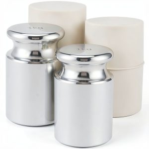 Calibration Weights 2pcs 1000g Steel Chrome by MUKCHAP–Rust‑Resistant-0