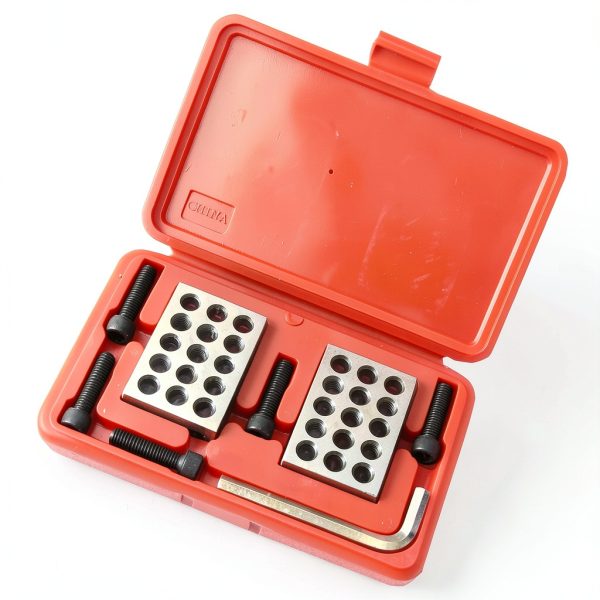 HFS Ultra Precision 1-2-3 Blocks Set 2pcs 0.0001 Accuracy with Case-1
