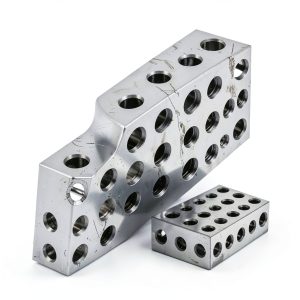 Ultra Precision 2 x 4 x 6 Inch Blocks 23 Holes Accuracy 0.0002 Inch Suitable for Milling Machines for Setup, Layout and Inspection Jobs 1 Pairs-1
