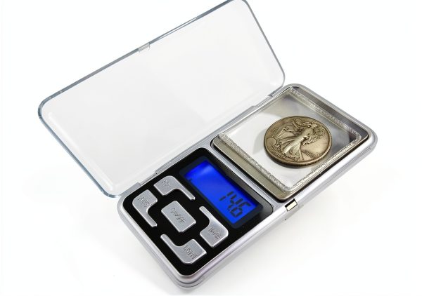 High Accuracy Mini Pocket Scale INNOLIFE 100g/0.01g Blue LCD-1