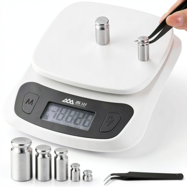 Calibration Weight Shappy Steel Set with Tweezer 1g-20g-5