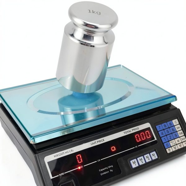 Calibration Weights 2pcs 1000g Steel Chrome by MUKCHAP–Rust‑Resistant-6