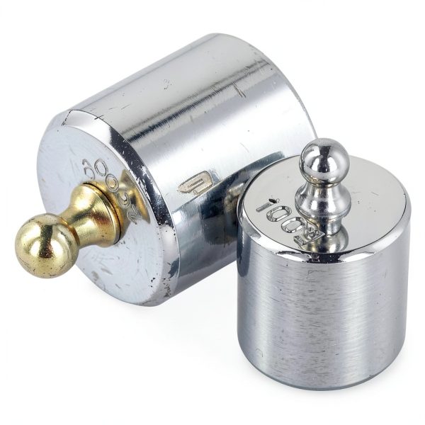 16PCS 2000g Calibration Weight, M2 High Precision Scale Calibration Weight Kit Set 10g, 20g, 50g, 100g, 200g, 500g, Chrome Finish Calibration Weight with Storage Case and Tweezers-3