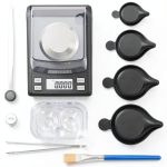 Milligram Scale TOPWEIGH Kit with Capsule Tool, Size 0, 50g, 0.001g-0