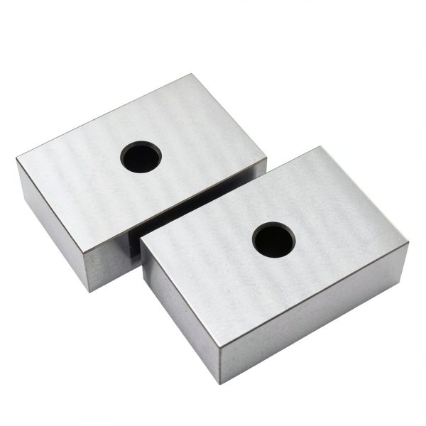 1 x 2 x 3 blocks 1/2 Hole Matched Pair V Block TJHSM Precision Steel-1