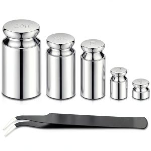 Calibration Weight Shappy Steel Set with Tweezer 1g-20g-0