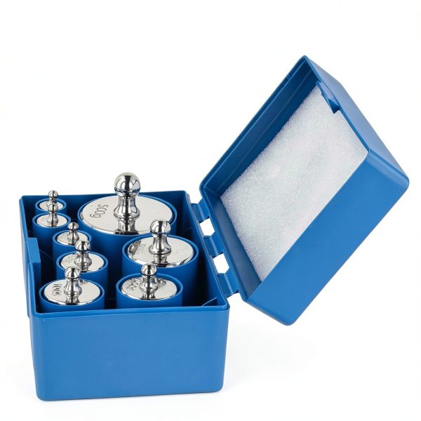 16PCS 2000g Calibration Weight, M2 High Precision Scale Calibration Weight Kit Set 10g, 20g, 50g, 100g, 200g, 500g, Chrome Finish Calibration Weight with Storage Case and Tweezers-5