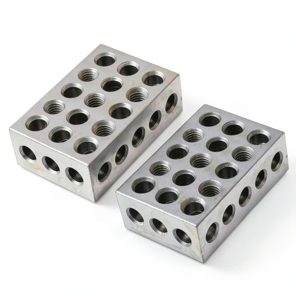Ultra Precision 1-2-3 Blocks Set Nakkaa 23 Hole Matched Pair-1